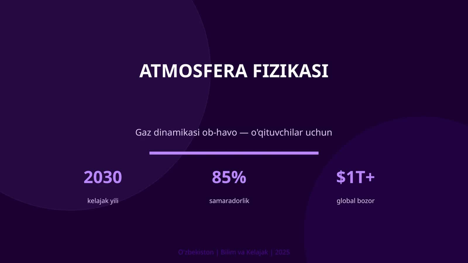 Atmosfera fizikasi 1