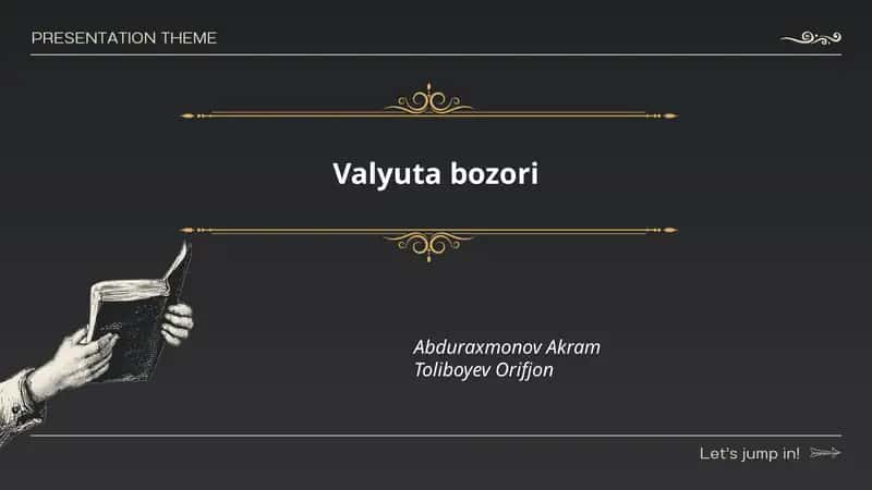 Valyuta bozori 1