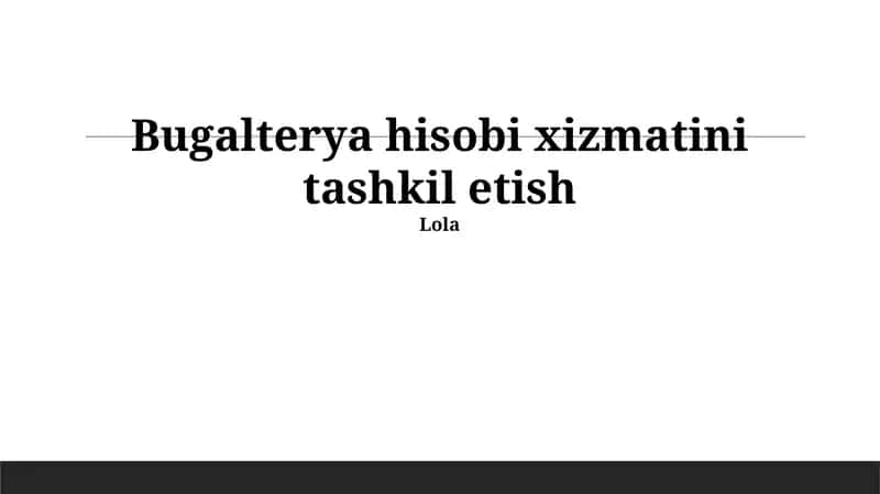 Lola 1