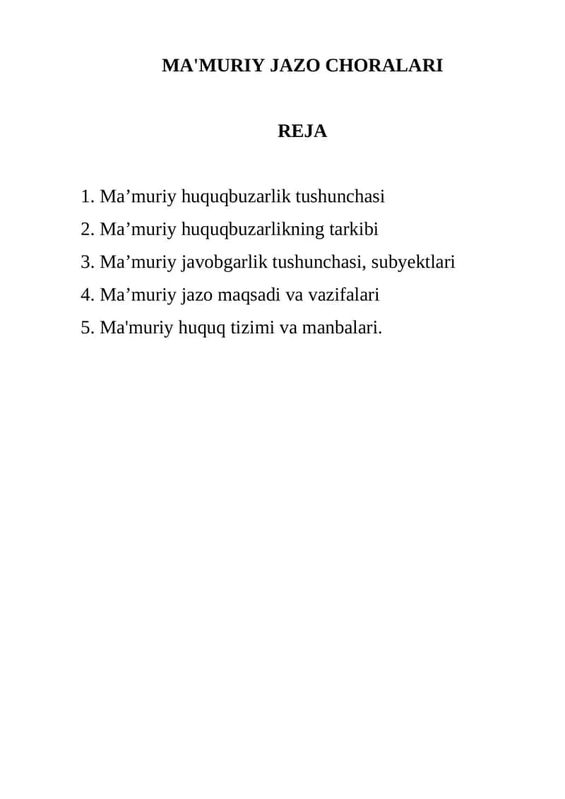 MA'MURIY JAZO CHORALARI 1