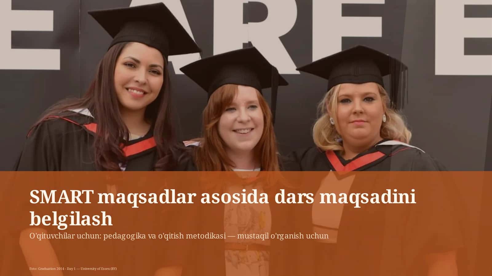 Dars maqsadi va kutilayotgan natijalar 1