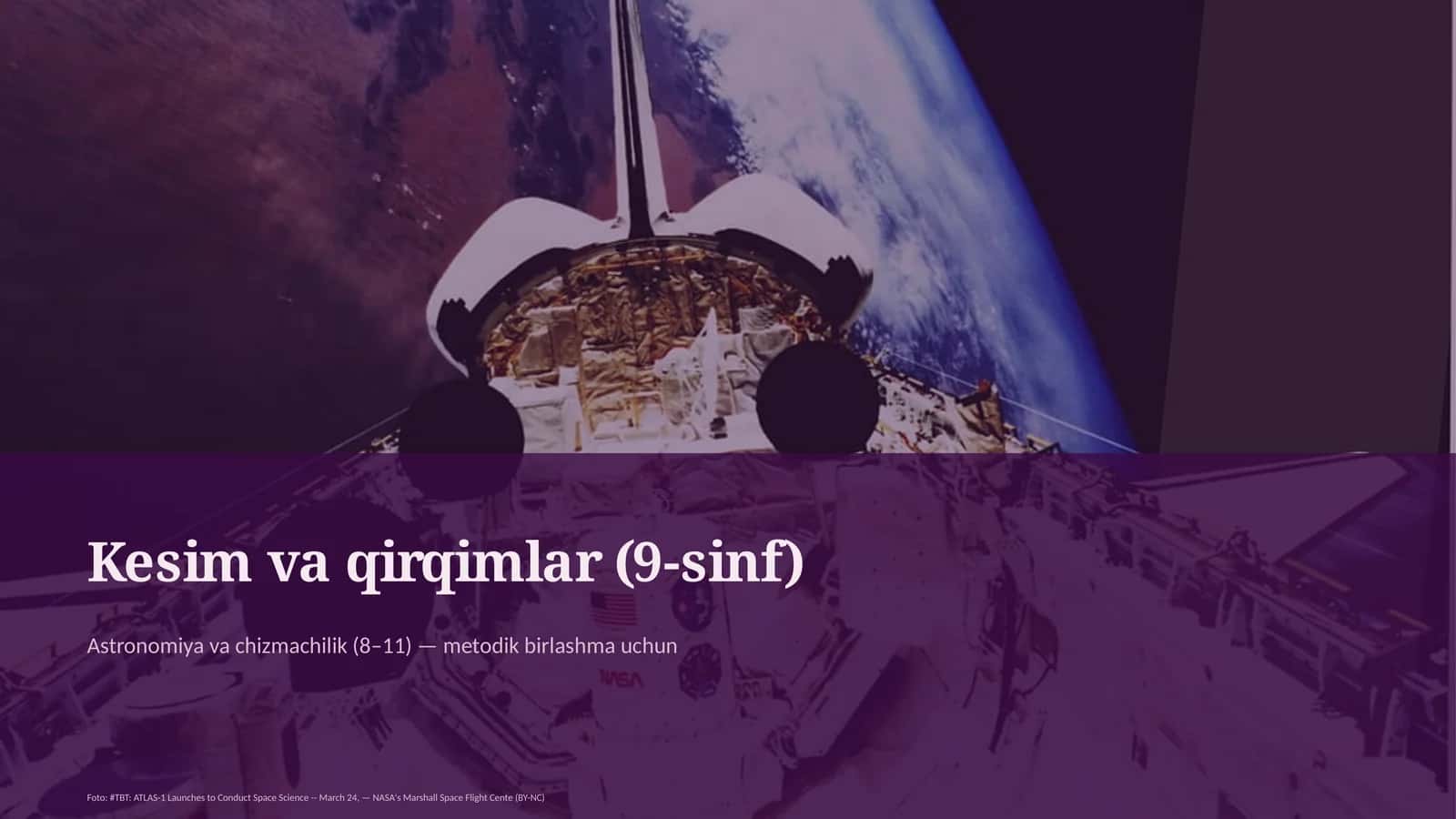 Kesim va qirqimlar (9-sinf) 1