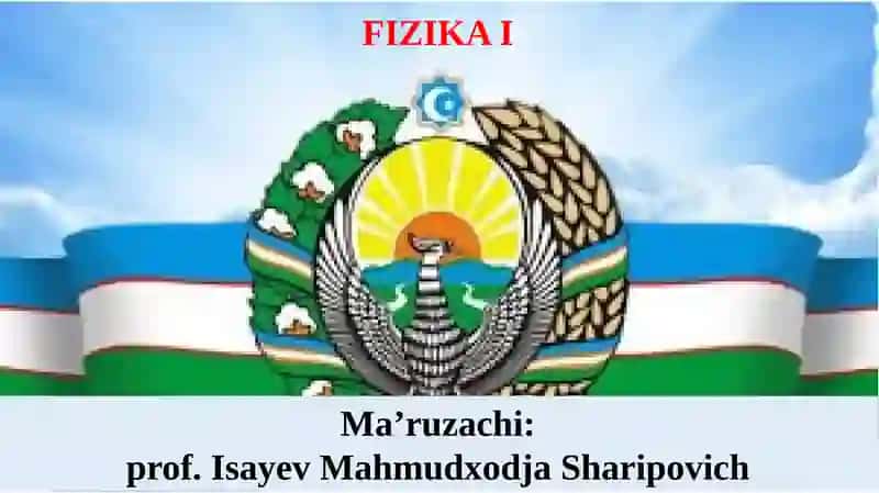 FIZIKA I