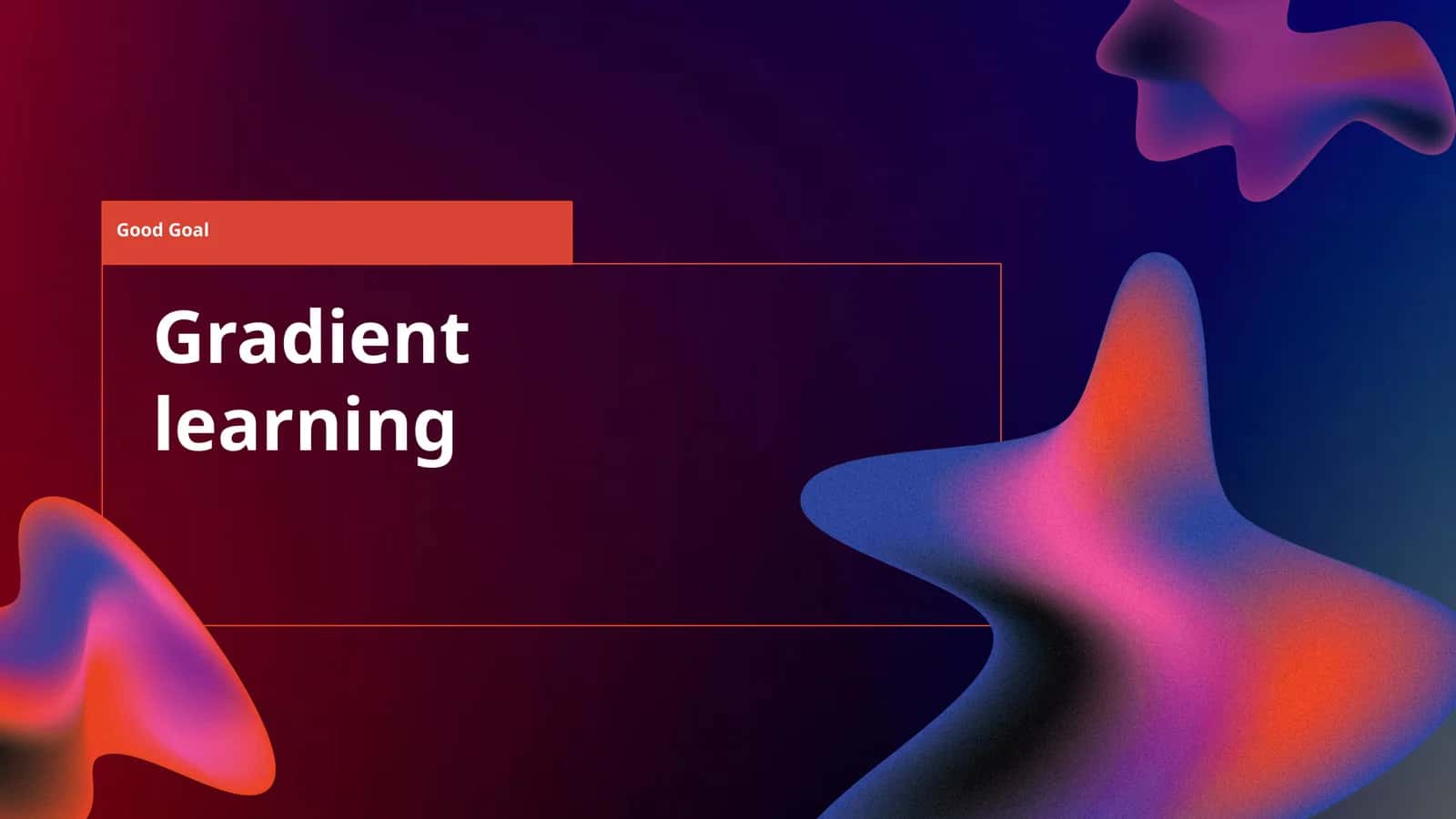 Gradient learning 1
