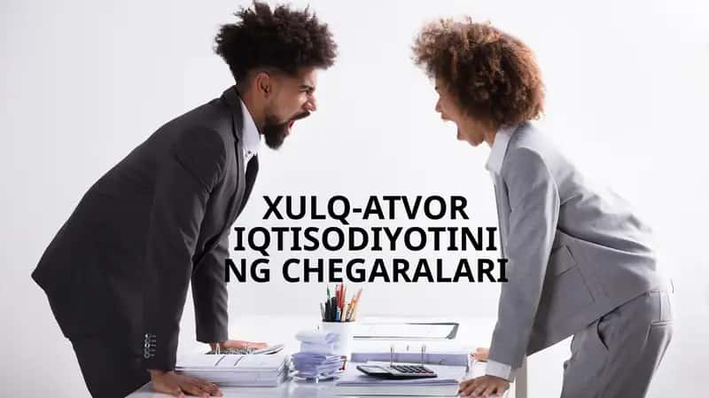 XULQ-ATVOR IQTISODIYOTINING CHEGARALARI 1