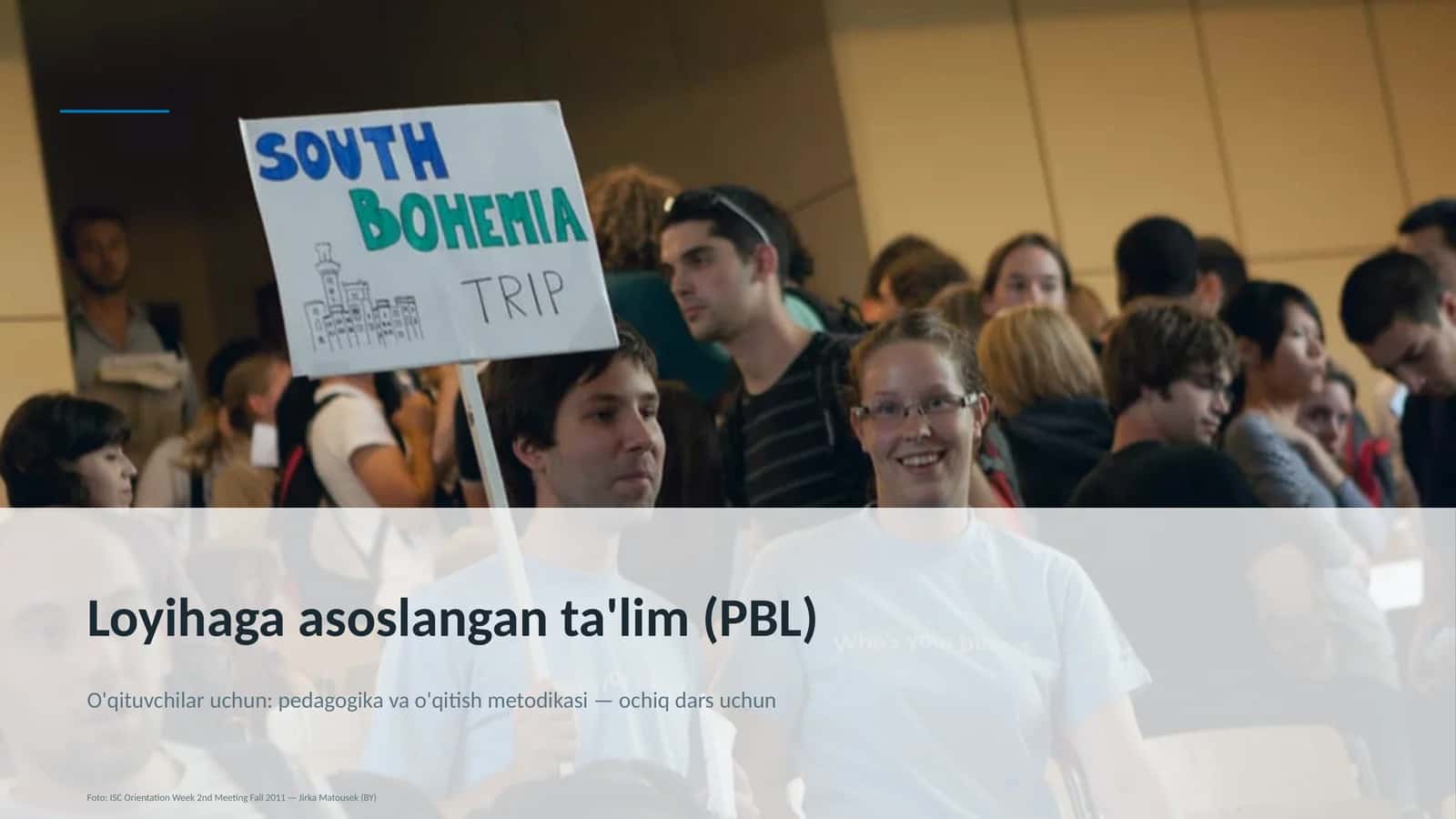 Loyihaga asoslangan ta'lim (PBL) 1