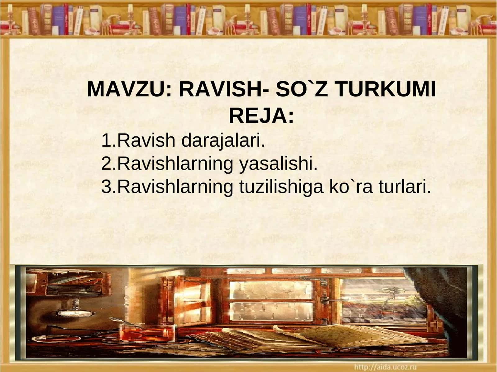 RAVISH- SO`Z TURKUMI 1