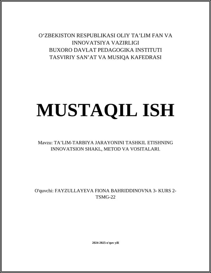 Ta'lim-tarbiya jarayonida raqamli texnologiyalardan foydalanish 1