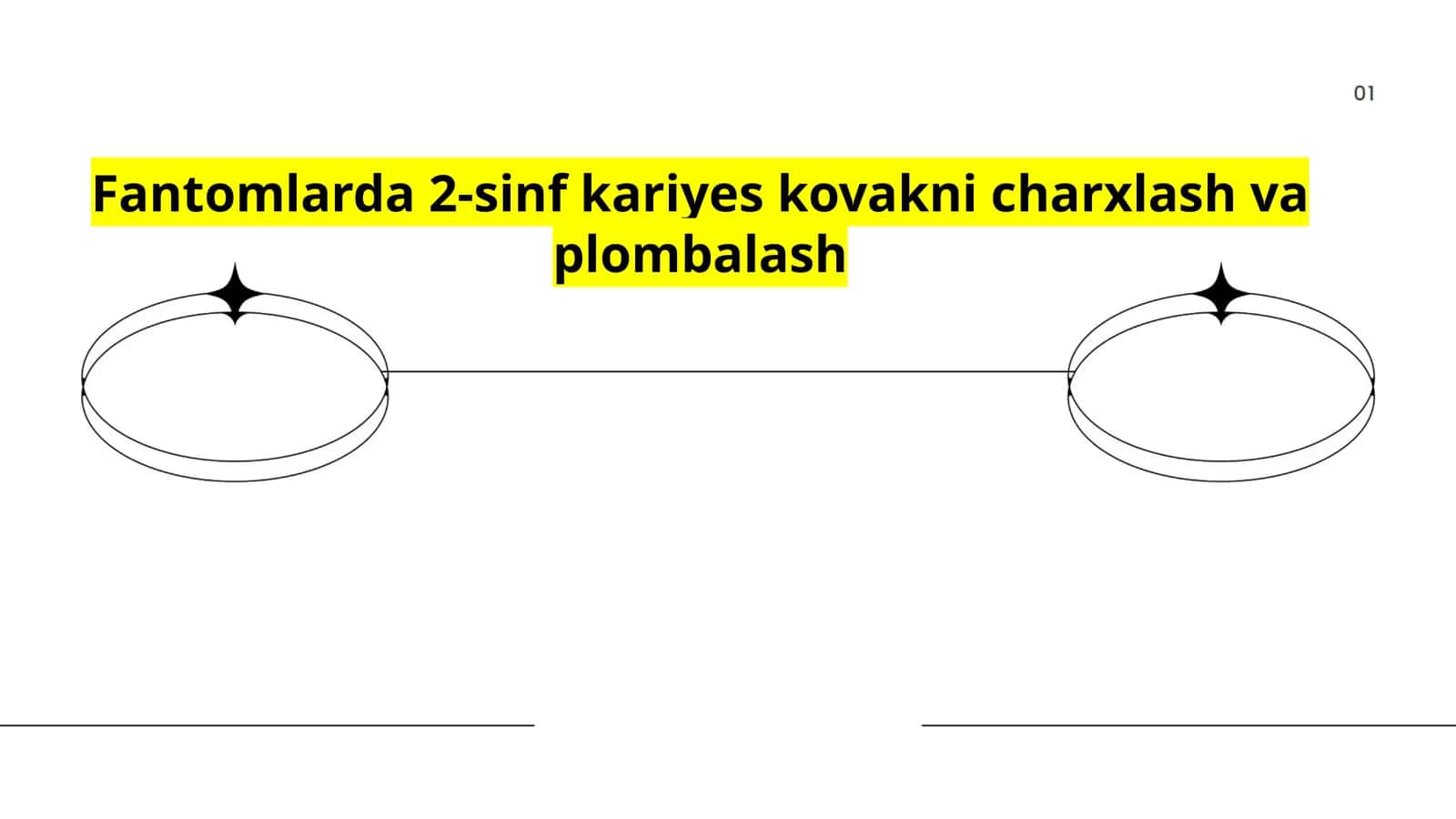 Fantomlarda 2-sinf kariyes kovakni charxlash va plombalash 1