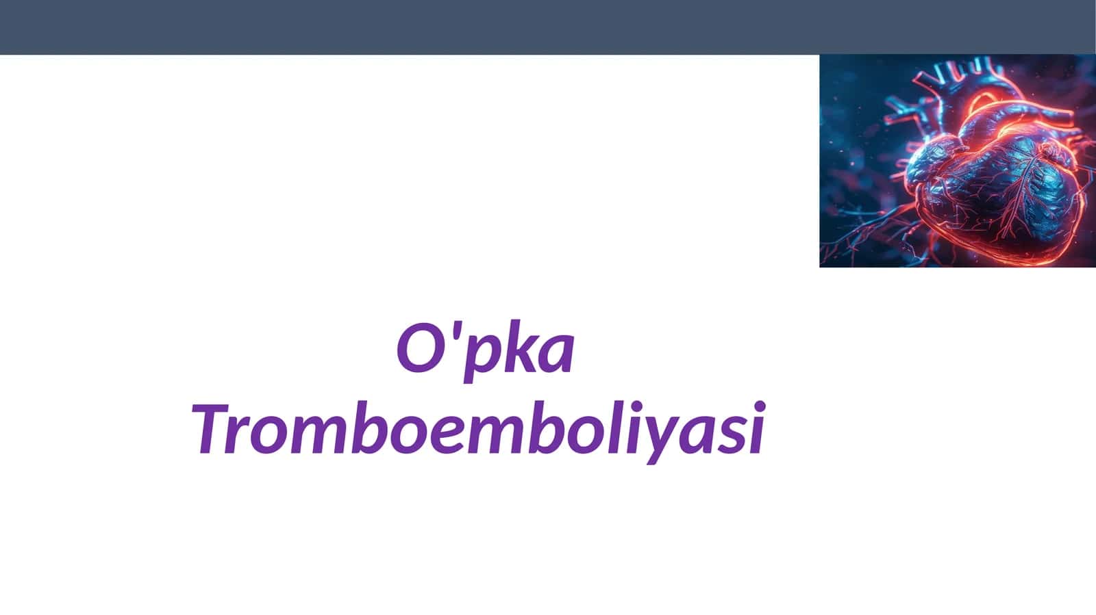 O'pka Tromboemboliyasi 1