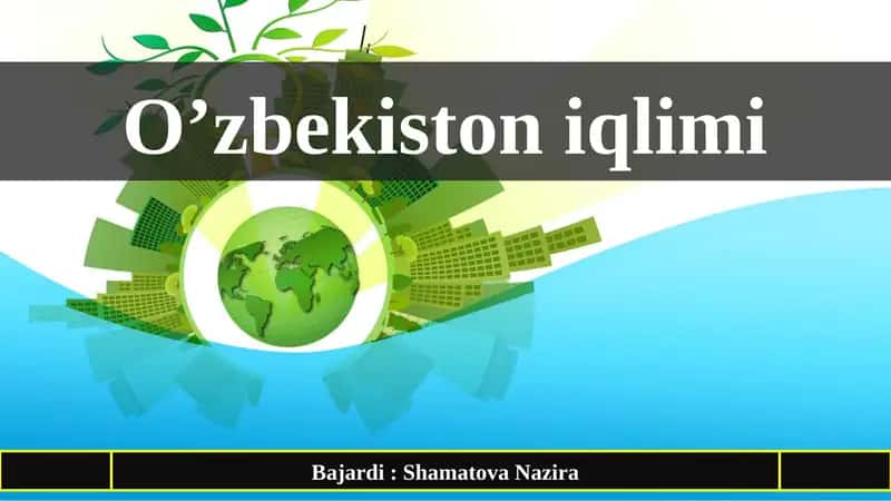 O’zbekistoniqlimi 1