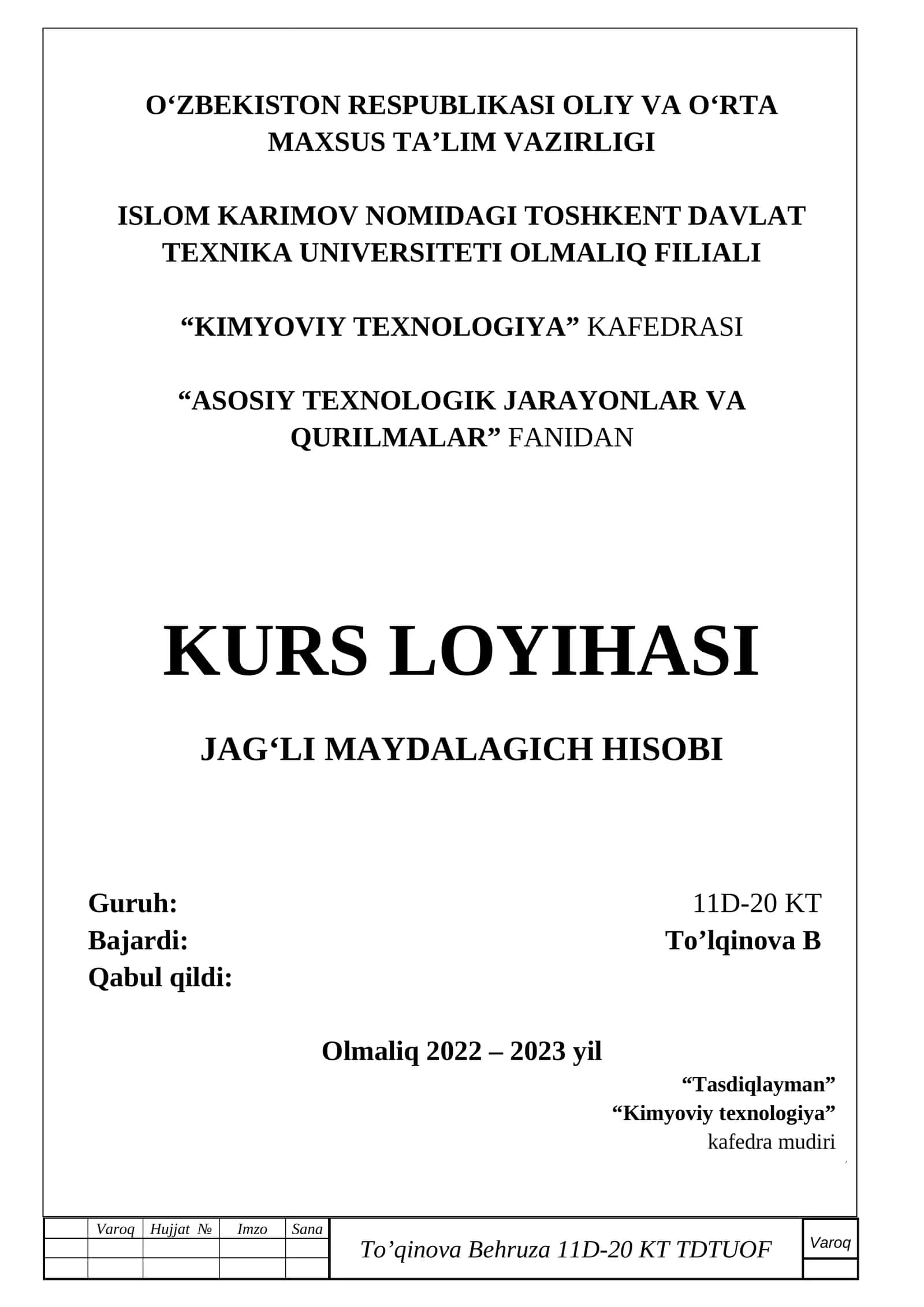 JAG‘LI MAYDALAGICH HISOBI 1