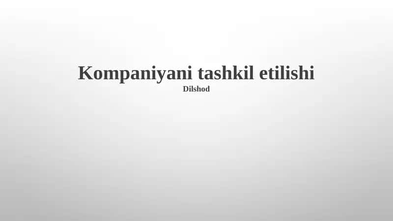 Xodimlarni boshqarish 1