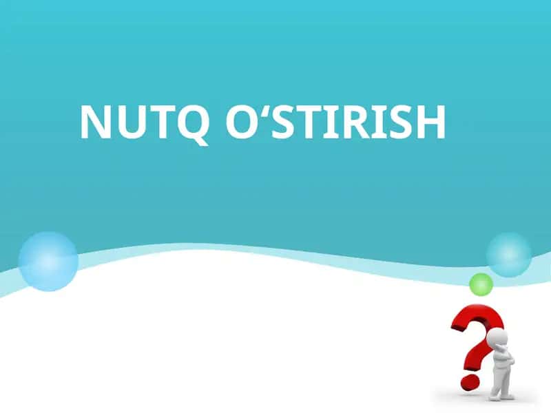 NUTQOʻSTIRISH 1