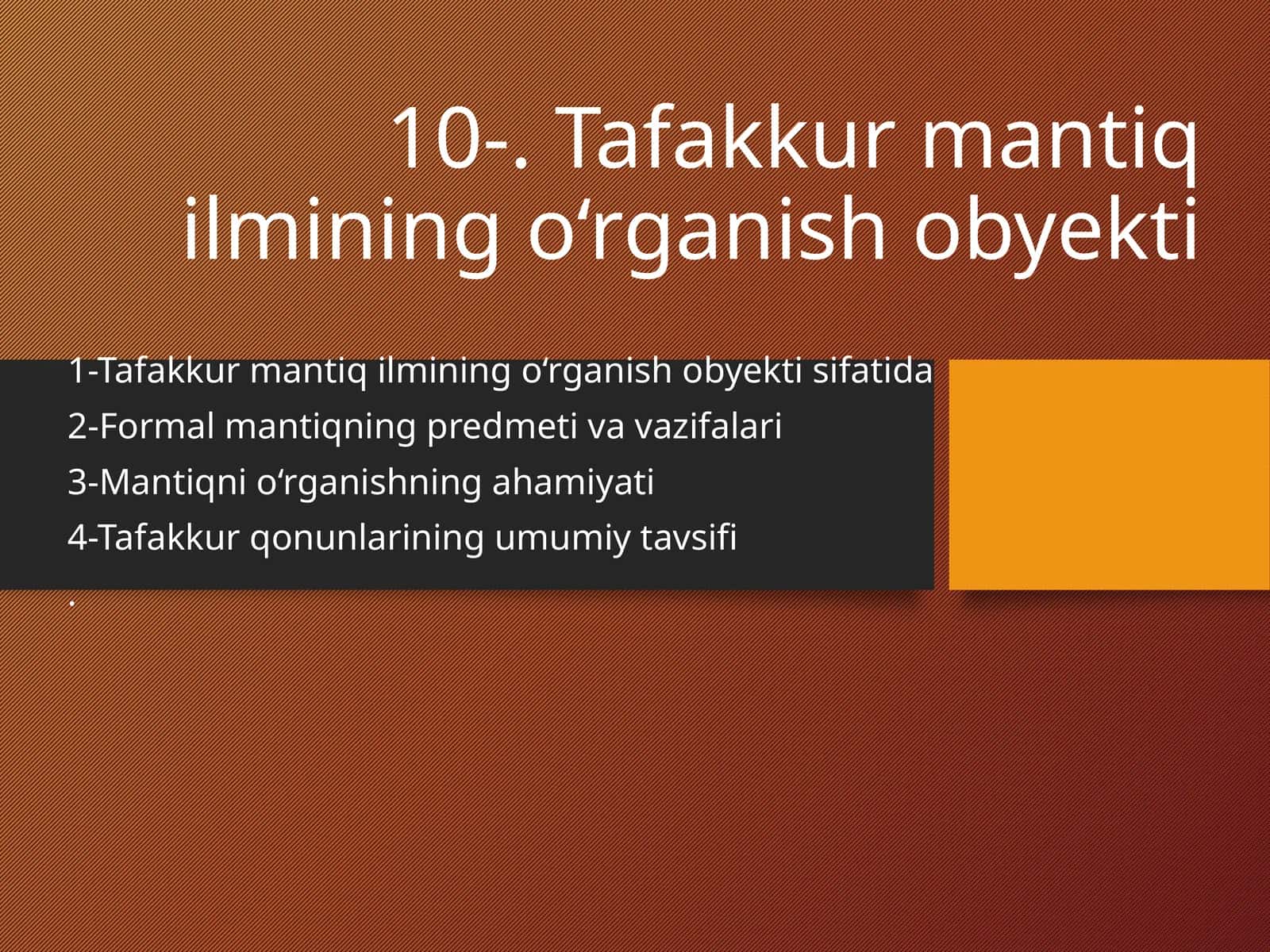 Tafakkur mantiqi 1