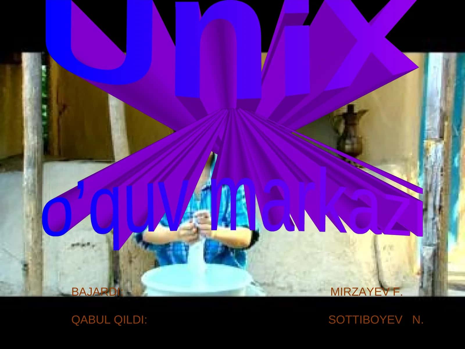 Unix o’quv markazi 1