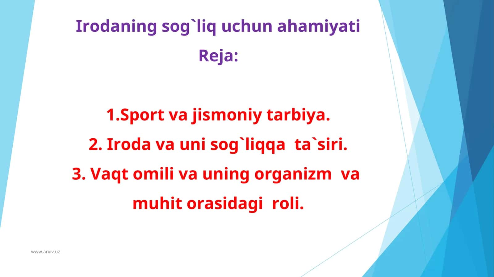 Jismоniy tаrbiya vа uni sоg`liqqа tа`siri 1