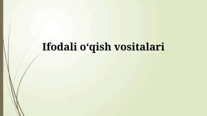Ifodalioʻqishvositalari 1