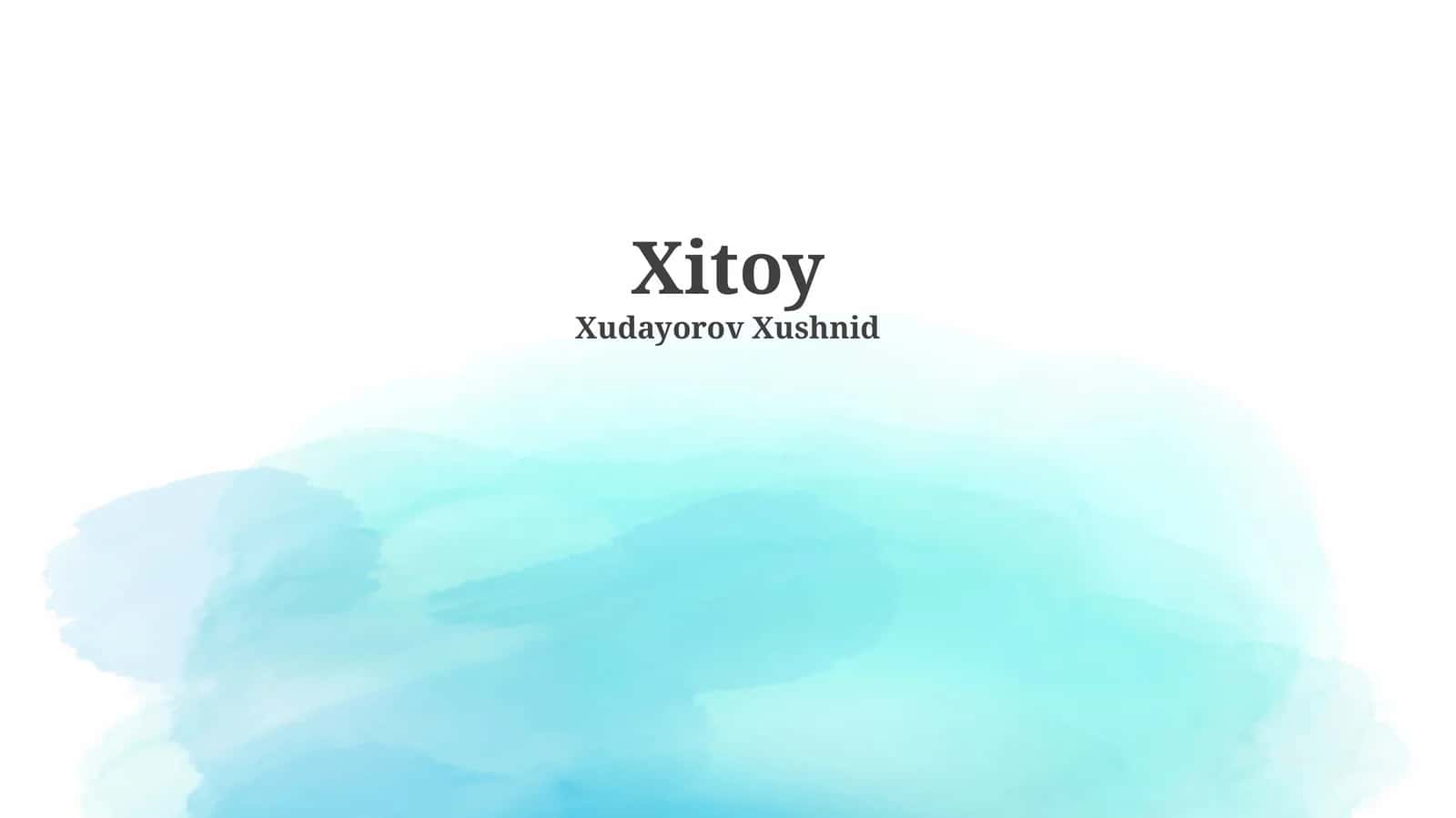 Xitoy: Tarix va Geografiya 1