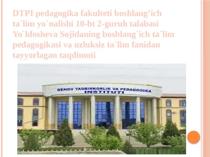 Turkistono’lkasida Diydin-islomiy Tarbiya va Pedagogika 1