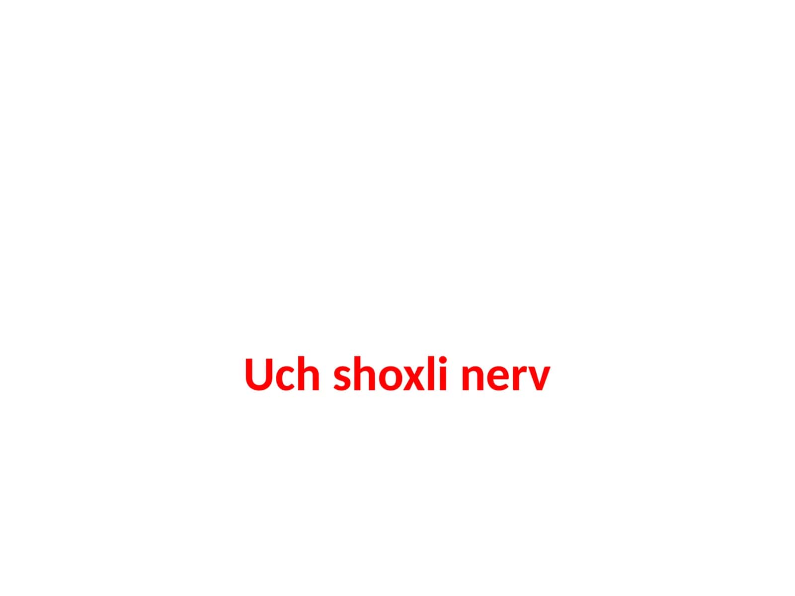 Uchshoxlinerv 1