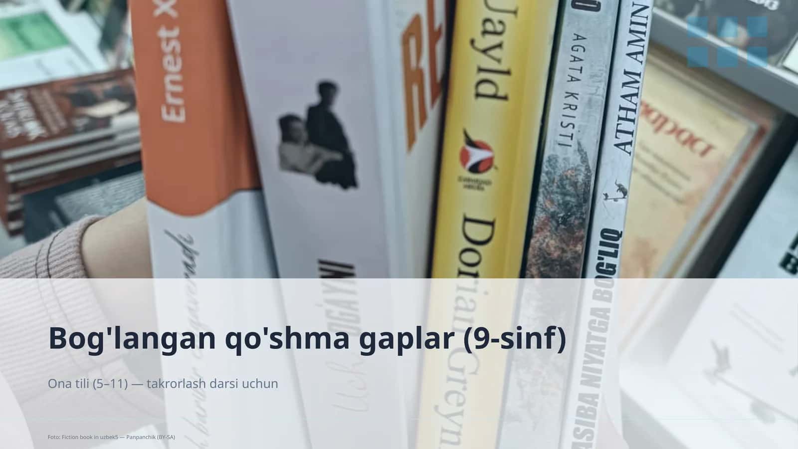 Bog'langan qo'shma gaplar (9-sinf) 1