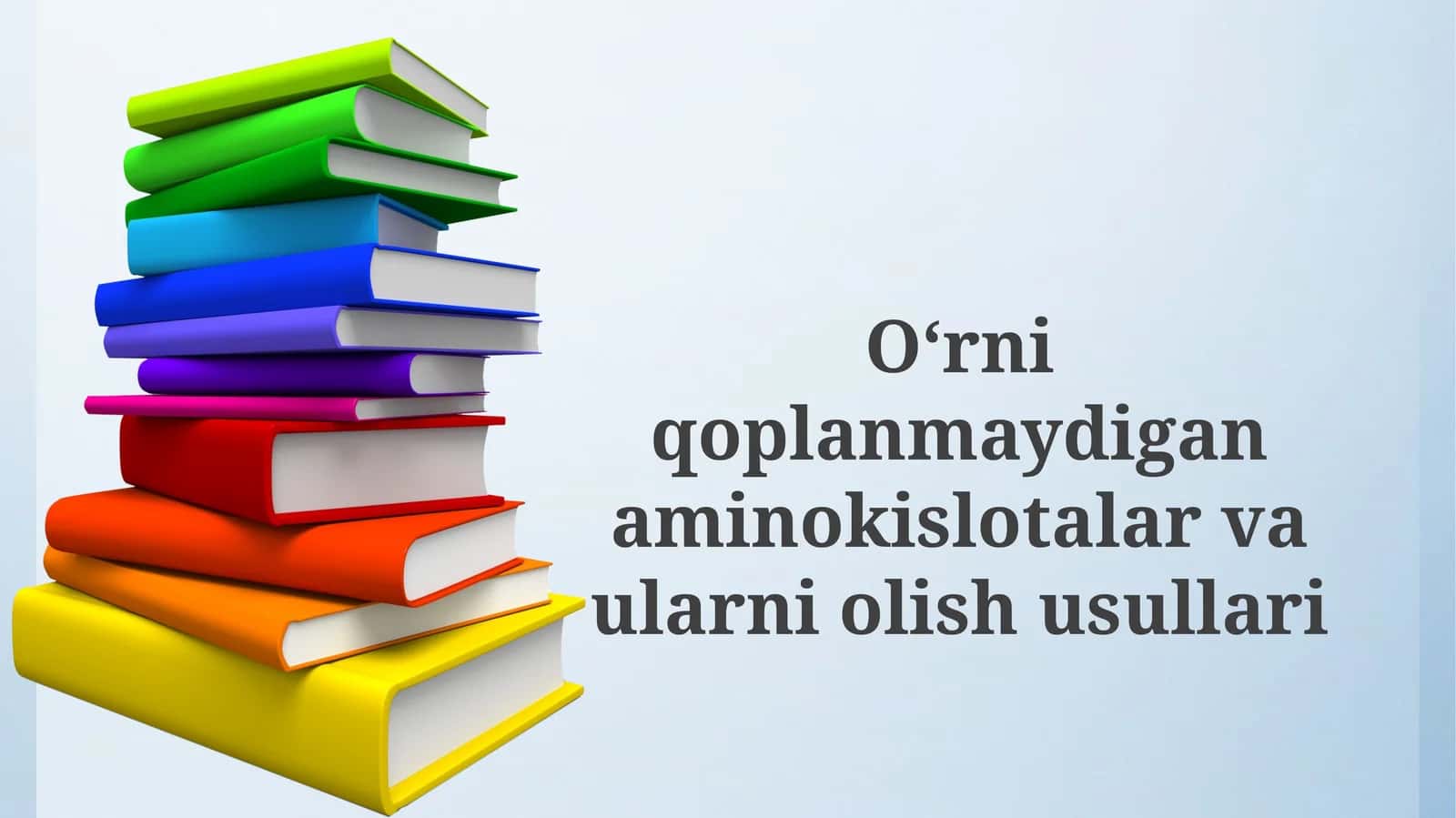 Muhim aminokislotalar: Ta'rif va ahamiyat 1