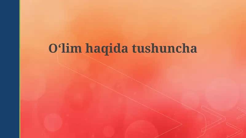 Oʻlimhaqidatushuncha 1