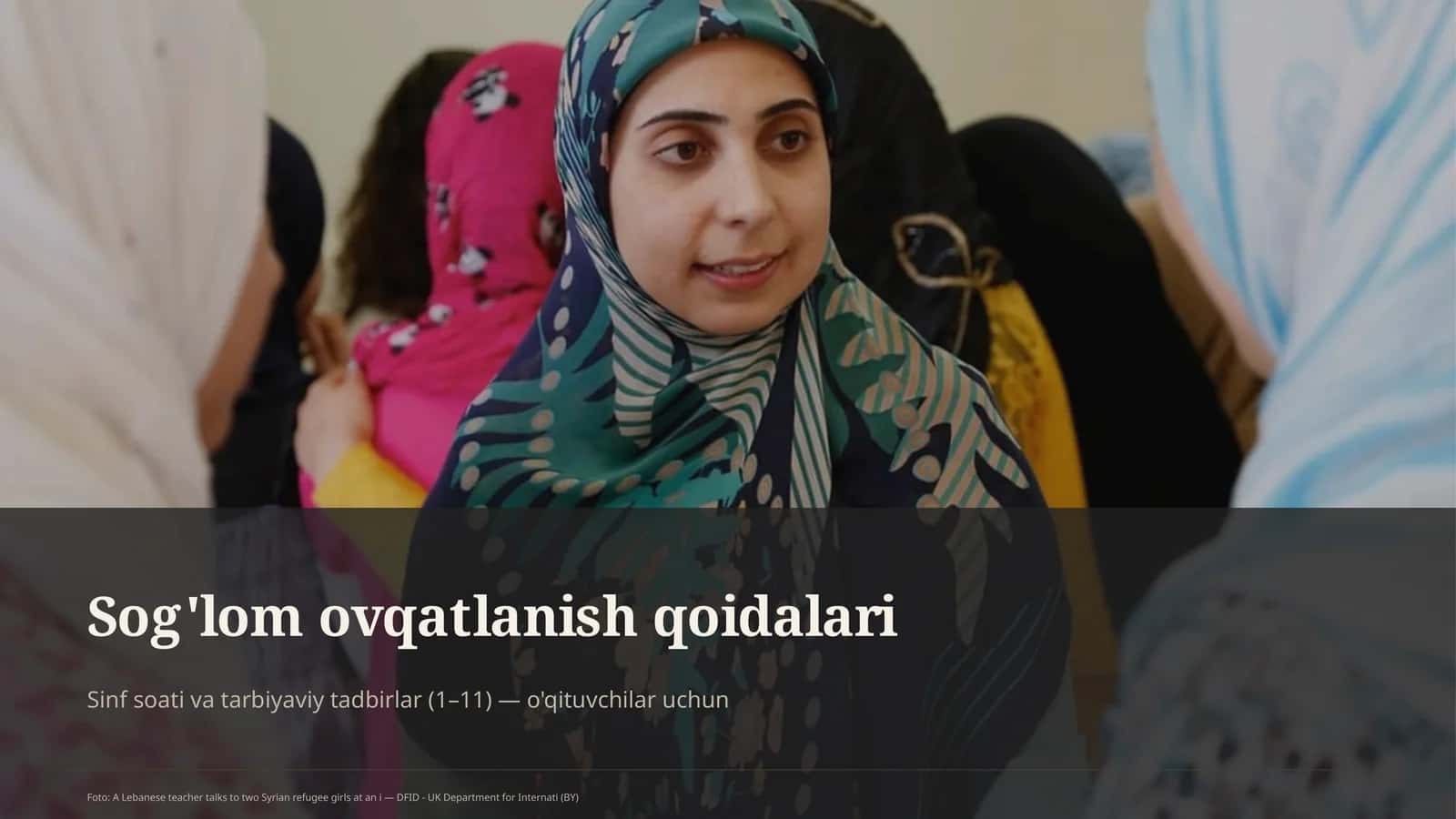 Sog'lom ovqatlanish qoidalari 1