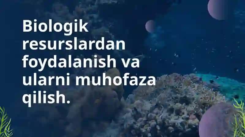 Biologik Resurslar