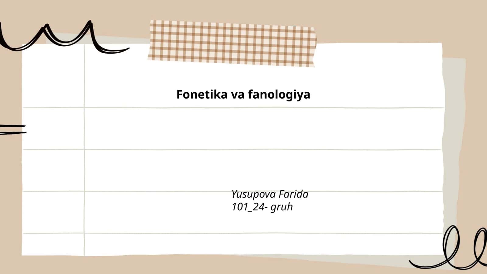 Fonetika va fanologiya 1