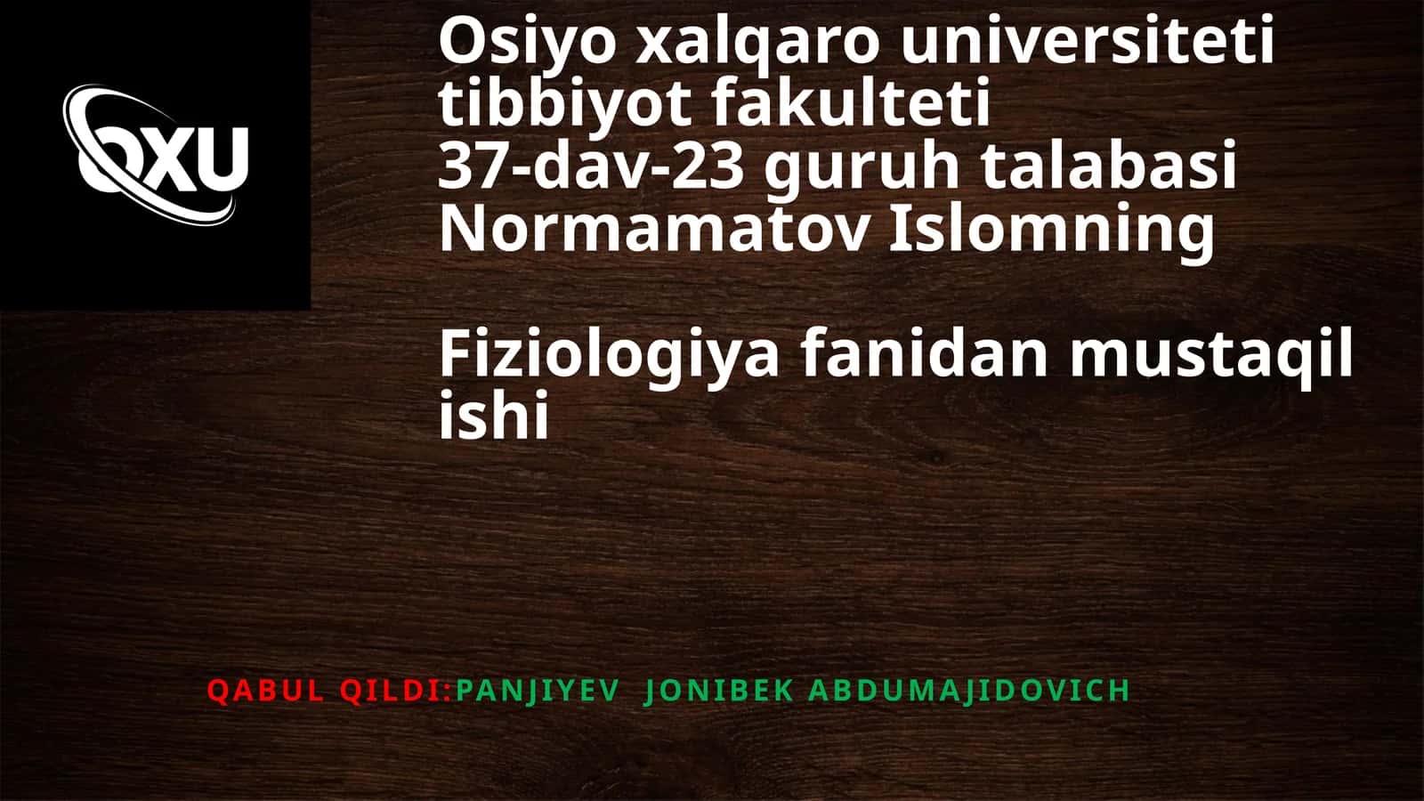 Retikulyar formatsiya va funktsiyalari 1