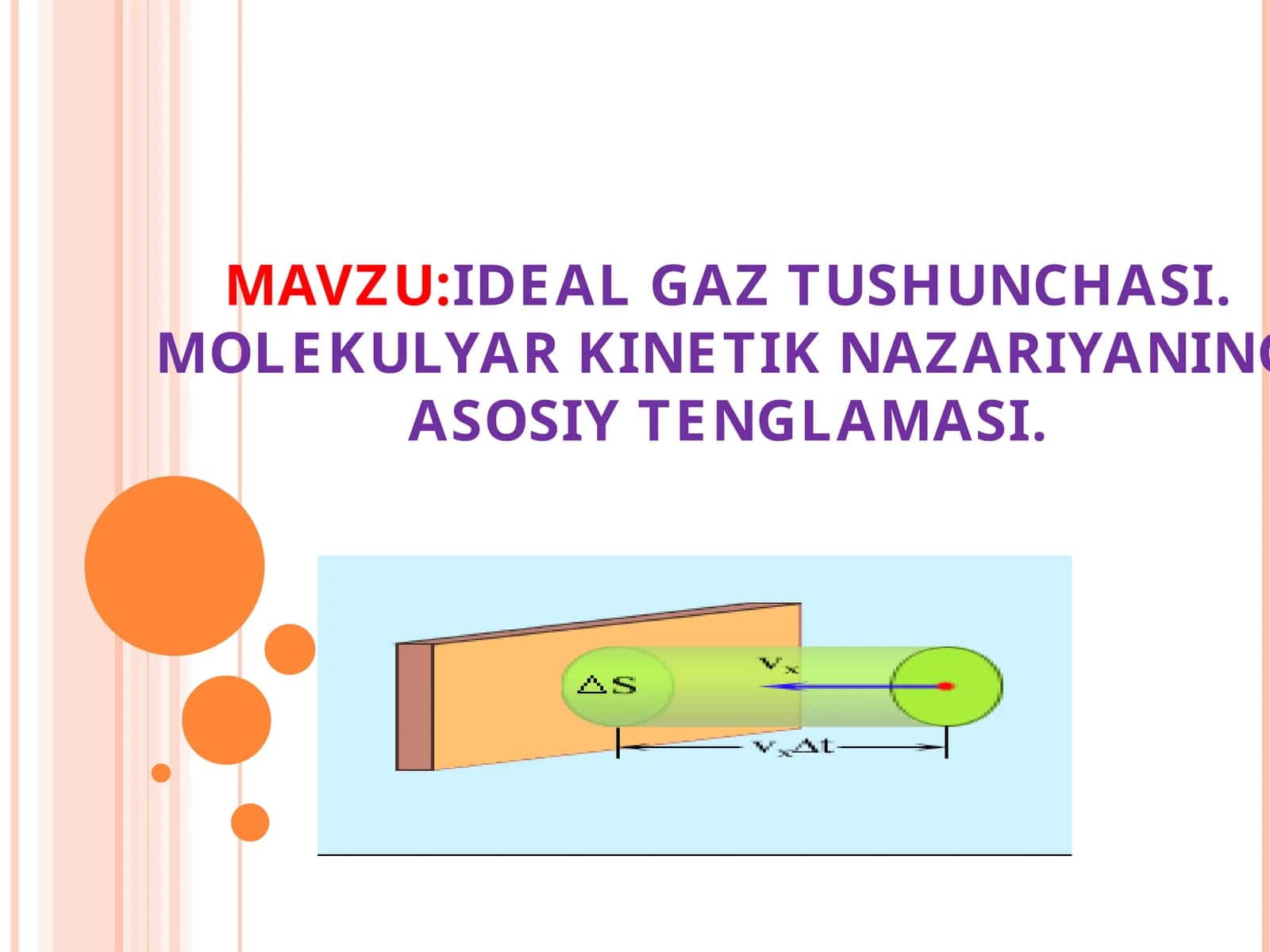 IDEAL GAZ TUSHUNCHASI 1