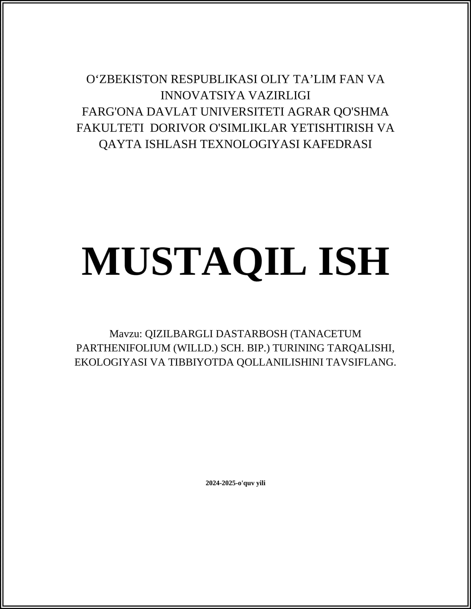 QIZILBARGLI DASTARBOSH 1