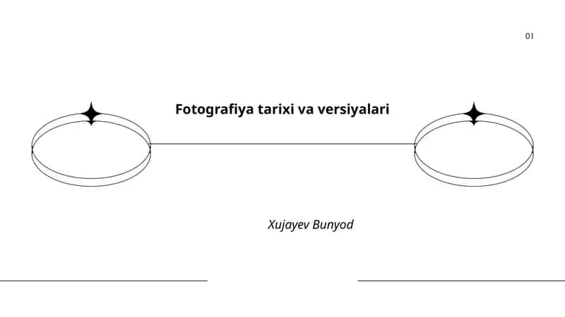 Fotografiya tarixi va versiyalari 1