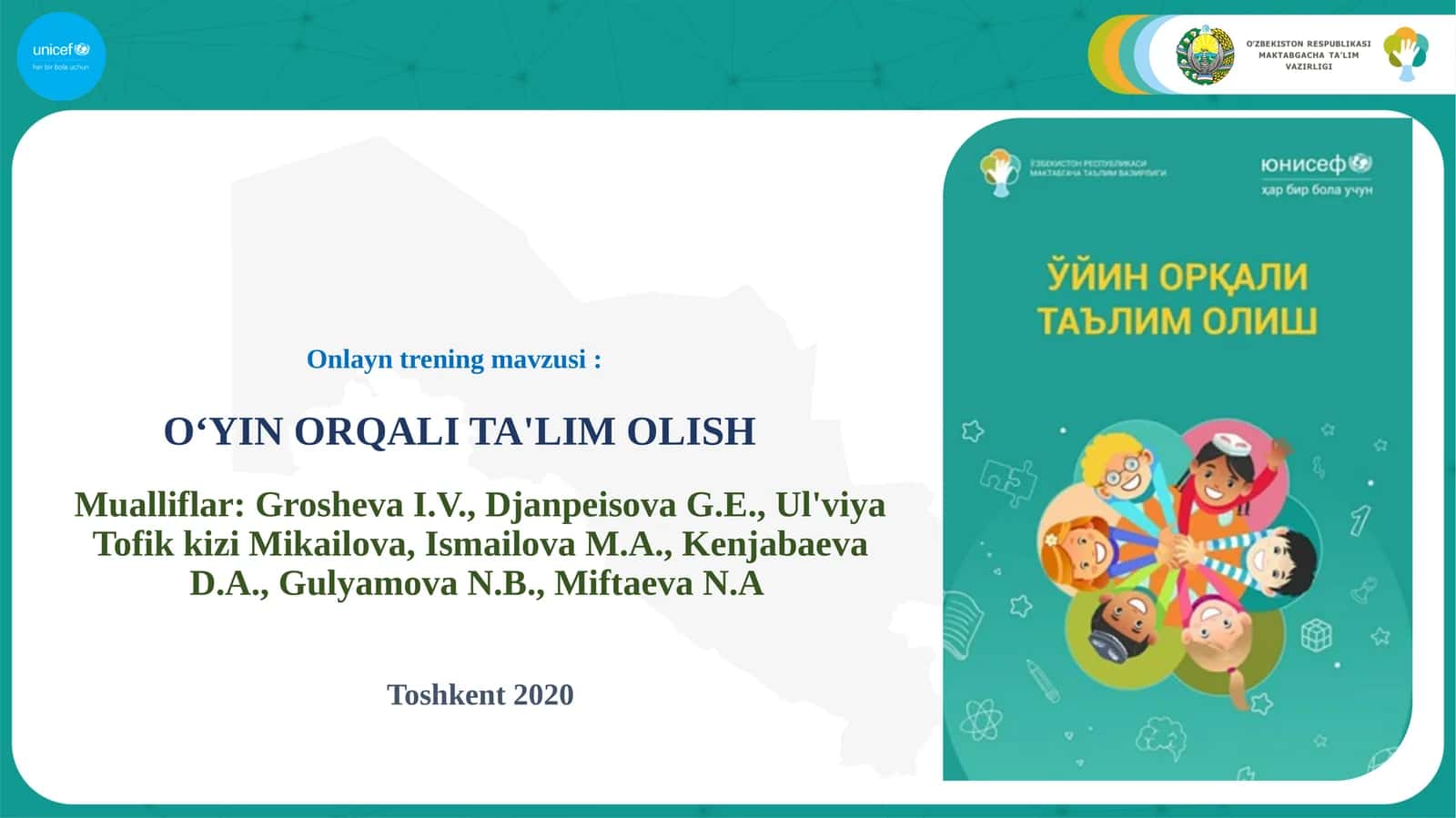 O‘YIN ORQALI TA'LIM OLISH 1