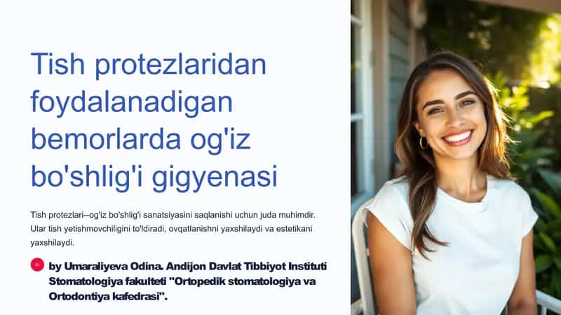 Tish protezlari 1
