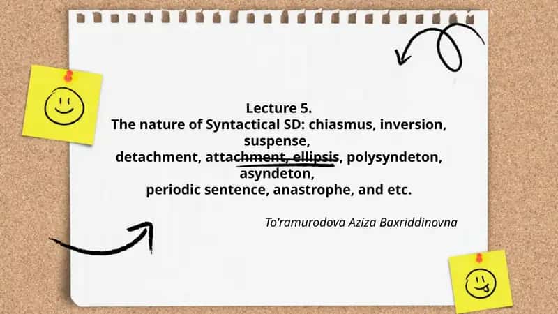The nature of Syntactical SD 1