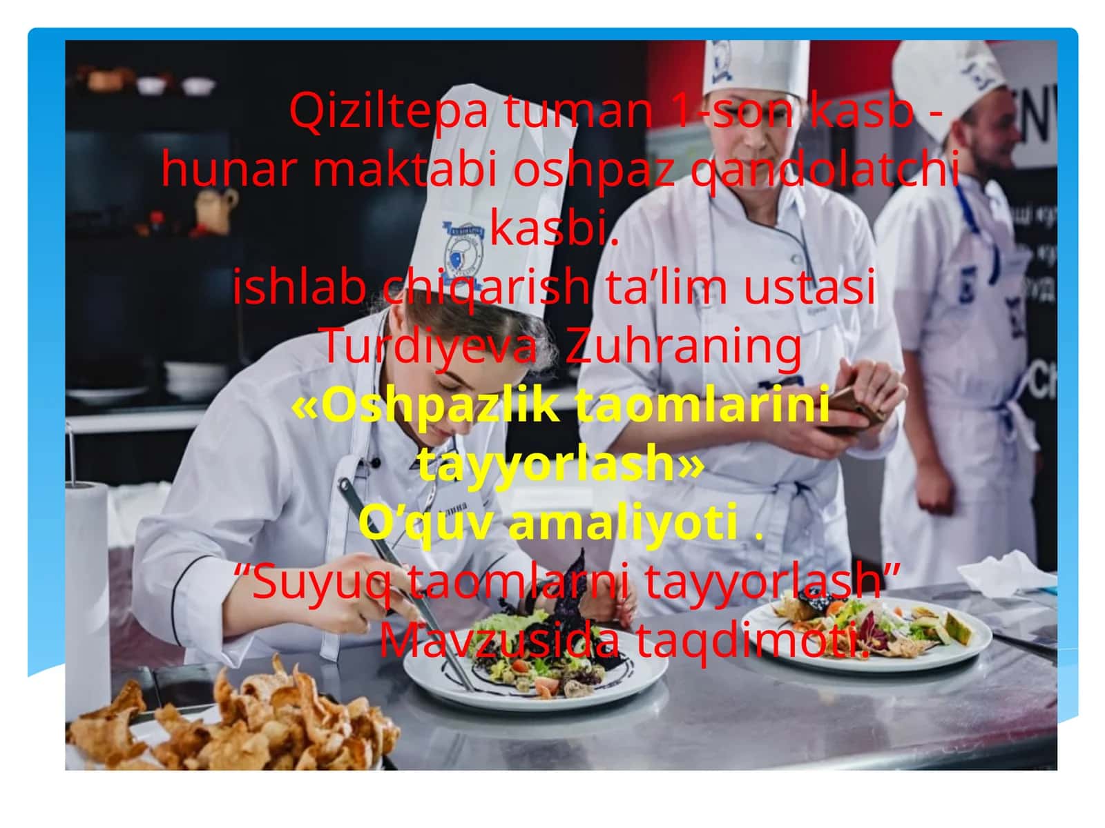Suyuqtaomlarni tayyorlash 1