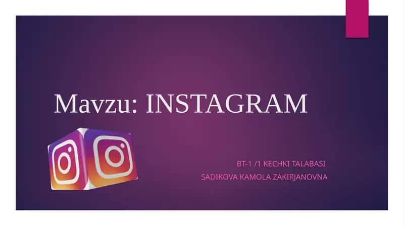 INSTAGRAM 1