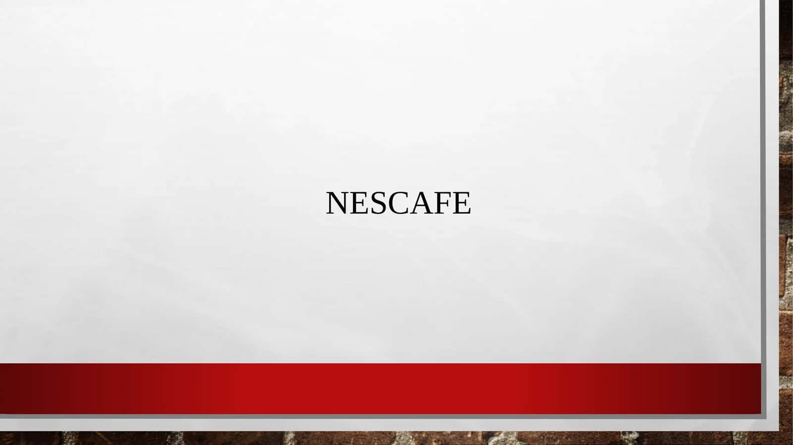 Nescafe 1