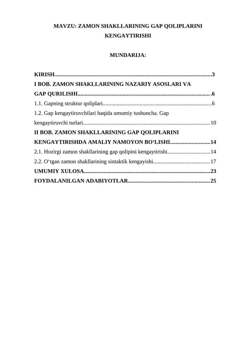 ZAMON SHAKLLARINING GAP QOLIPLARINI KENGAYTIRISHI 1
