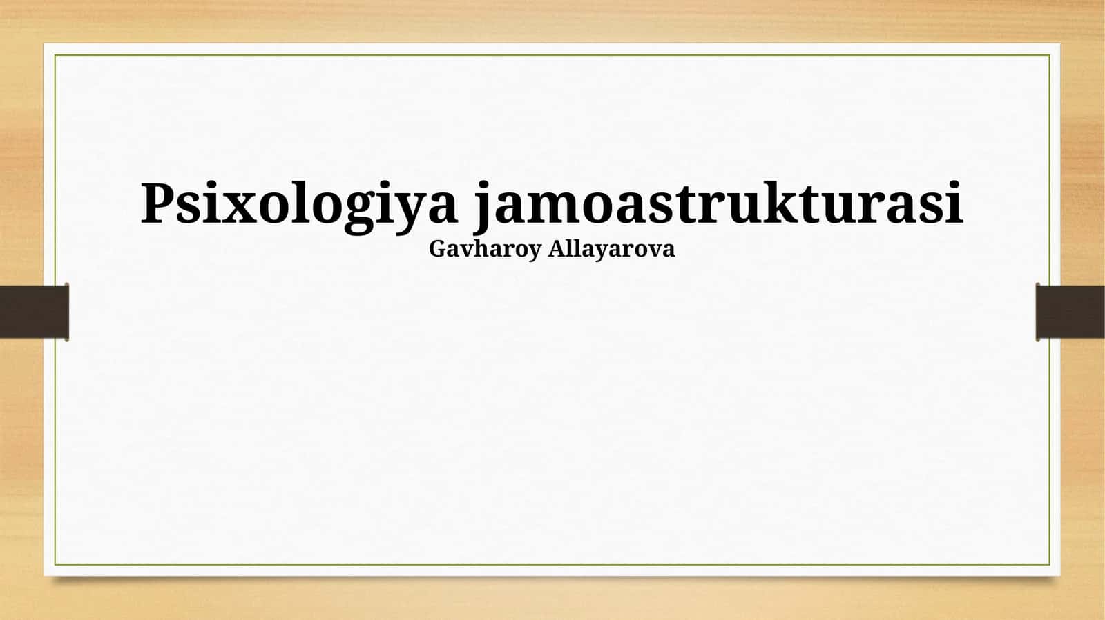 Psixologiya jamoastrukturasi 1