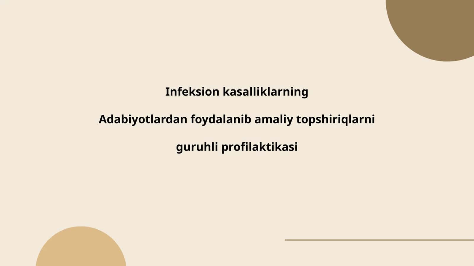 Infeksion kasalliklarning guruhli profilaktikasi 1