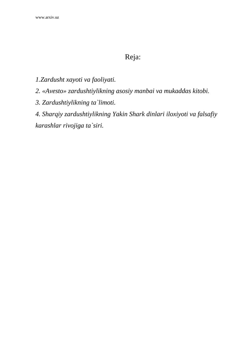 Zardushtiylik 1