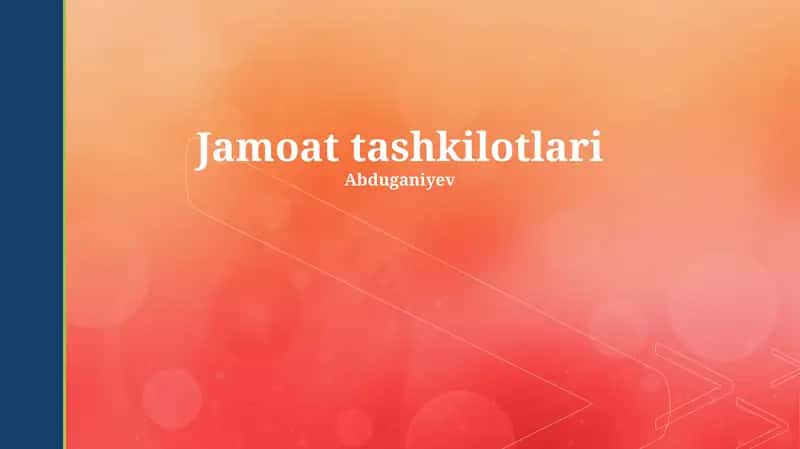 Davlat tashkilotlari 1