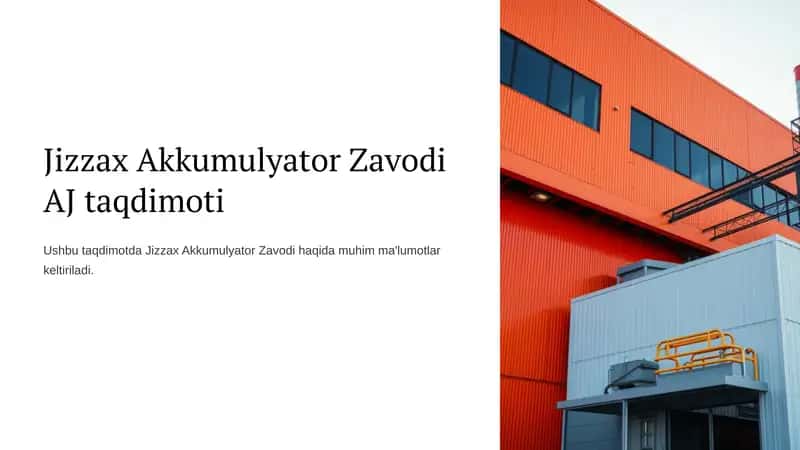 Jizzax-Akkumulyator-Zavodi-AJ-taqdimoti 1
