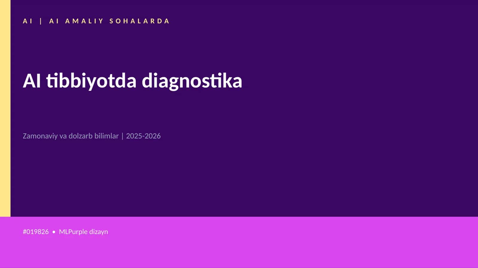 AI tibbiyotda diagnostika 1