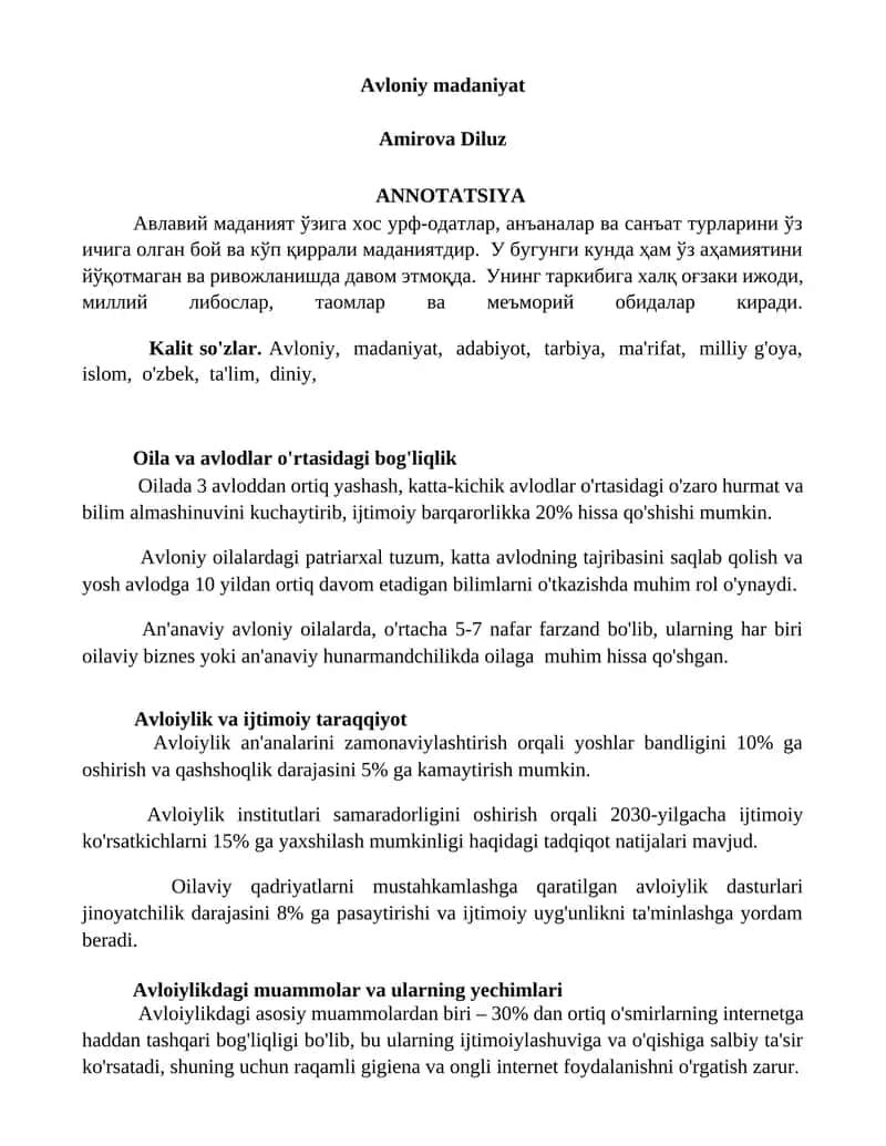 Avloniy madaniyat 1