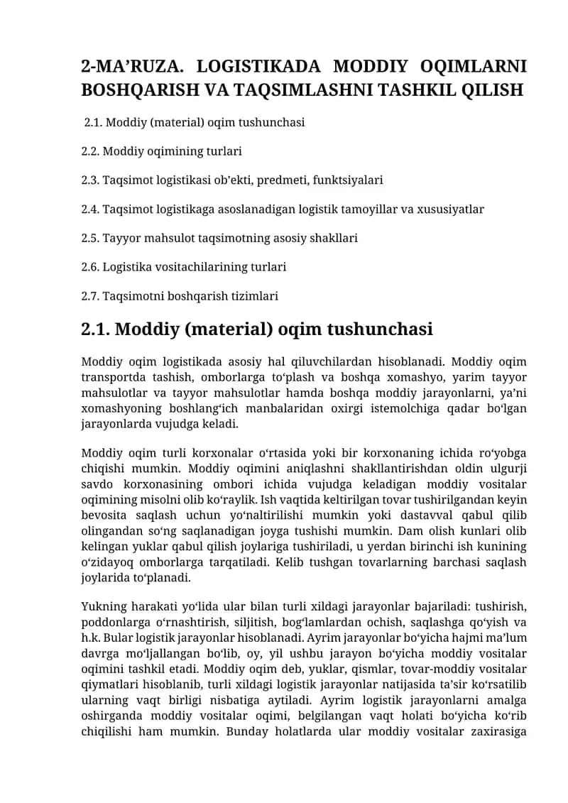 logistika 1
